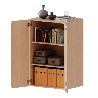 Aufsatz für ErgoTray, 3 OH, zwei Türen, B/H/T 70,3x108x50cm 